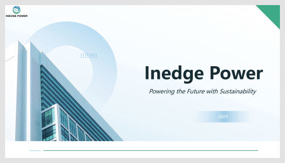 Inedge Power company brochure cover