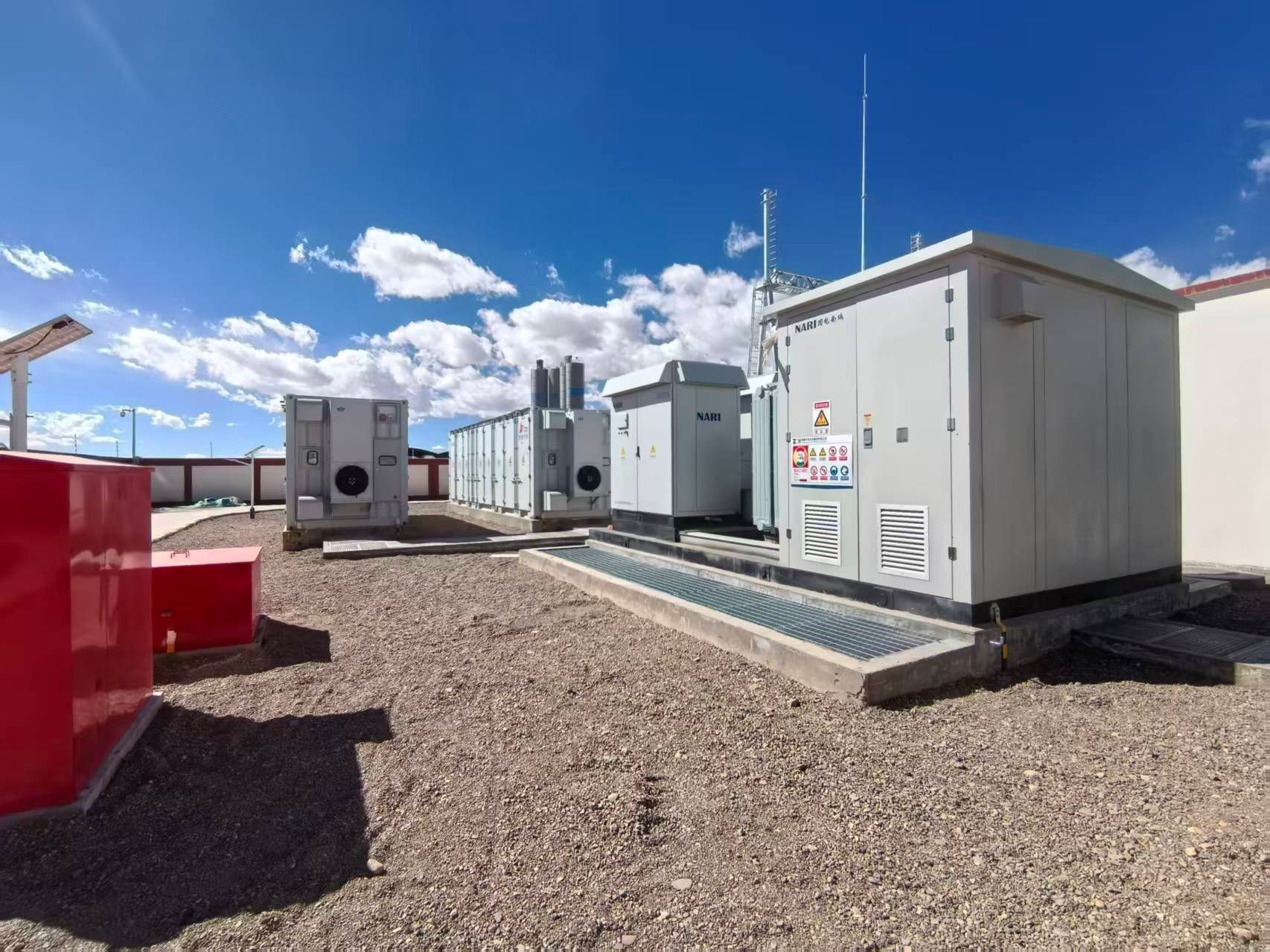 中国西藏 2.5MW/10MWh 构网型储能项目