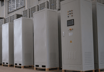 Energy storage cabinets ready for dispatch