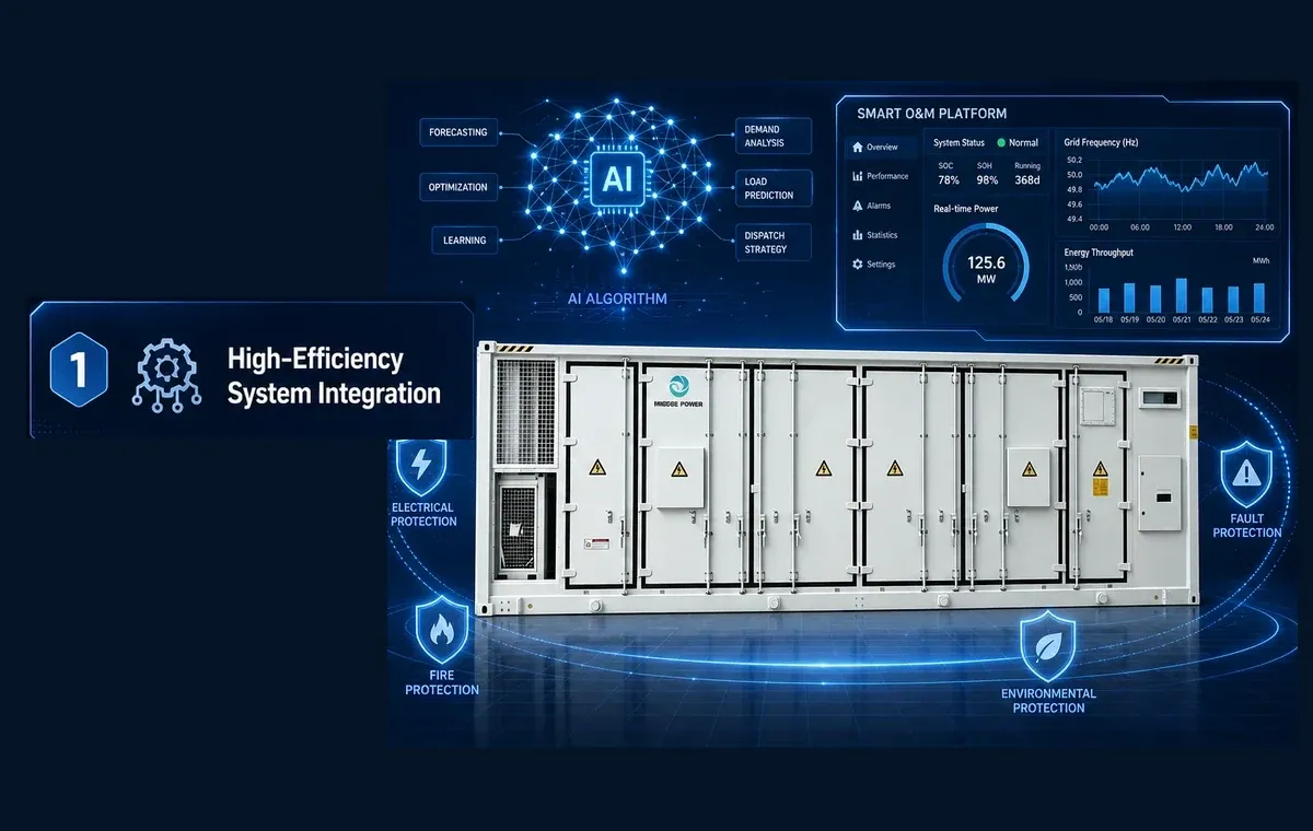 Grid-Side Energy Storage: High-Efficiency System Integration